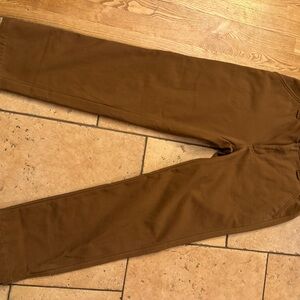 Men's Fleece lined Brown Pants NWT